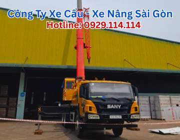 Cho Thuê Dịch Vụ Xe Cẩu Kato 50 Tấn TPHCM Chuyên Nghiệp