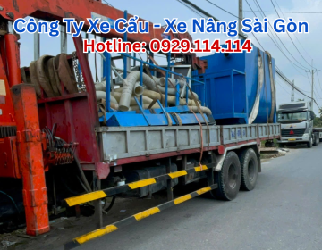 Dịch Vụ Cẩu Hàng Bằng Xe Cẩu Thùng Siêu Tốc, Đúng Tiến Độ