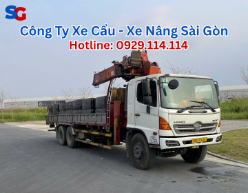 Dịch Vụ Cho Thuê Xe Cẩu TPHCM - Đa Dạng Tải Trọng