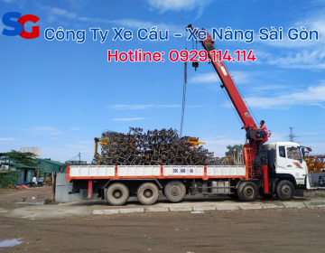 Thuê Xe Cẩu Khu Công Nghiệp TPHCM - Nhanh Chóng, An Toàn