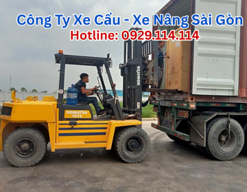Bảng Giá Cho Thuê Xe Nâng Tại Sài Gòn Cập Nhật Mới Nhất