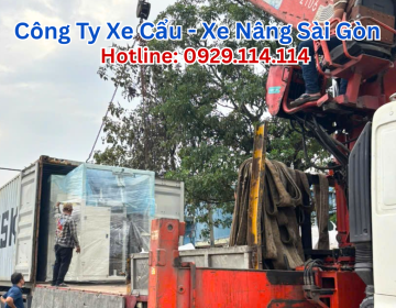 Báo Giá Thuê Xe Cẩu Chuyên Dụng Giá Rẻ, Mới Nhất 2026