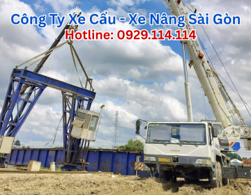 Dịch Vụ Thuê Xe Cẩu Kato Nâng Hạ Bồn Công Nghiệp Uy Tín, An Toàn