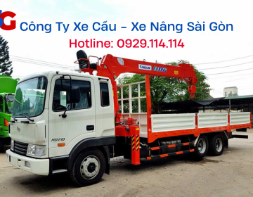 Cho Thuê Xe Cẩu Thùng 5 Tấn Gọi Là Có Mặt, Phục Vụ 24/7