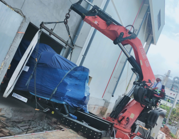 Dịch vụ cho thuê xe tải cẩu hàng giá tốt tại TP.HCM